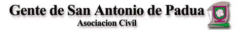 Gente de San Antonio de Padua