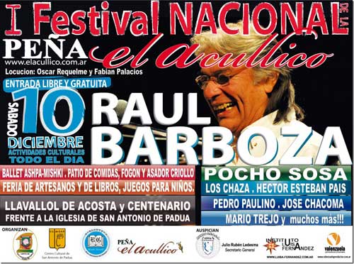 Festival Nacional El acullico